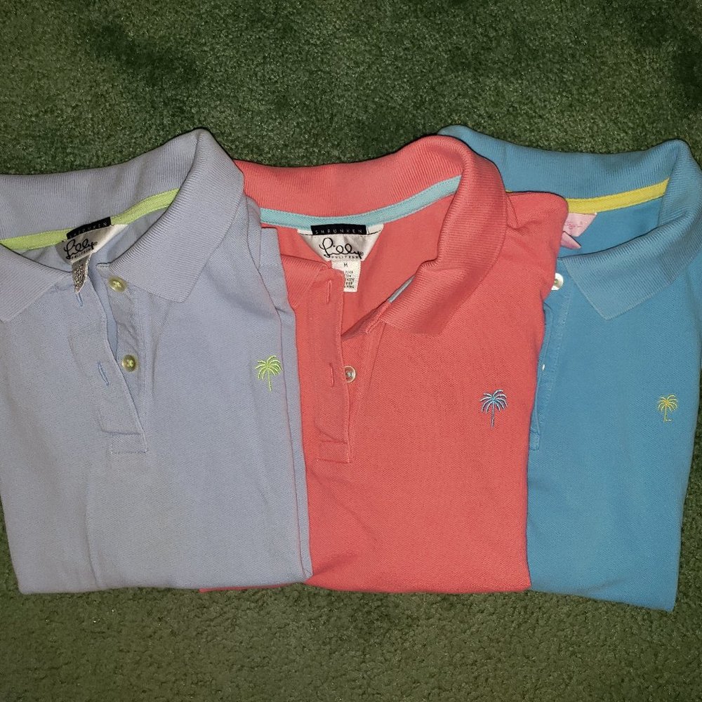 Lilly Pulitzer Polo 3 Pack - Size Medium